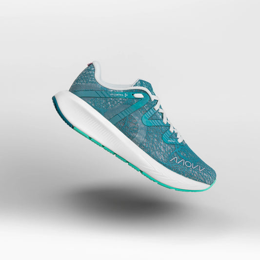 MOVV NOSTARA Women's Glacier Shoe, sleek white design, side view